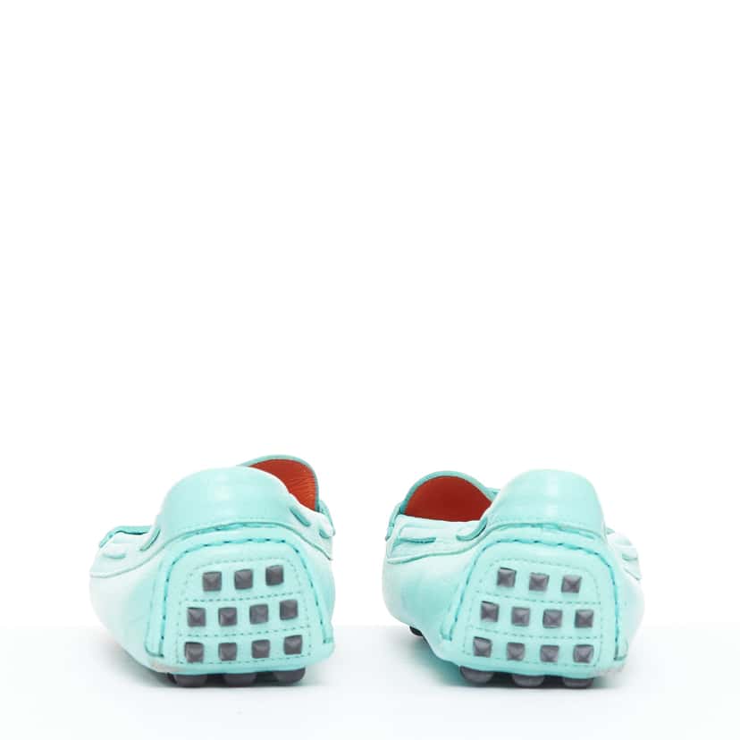 Hermès Irving Blue Leather Good condition - Box View