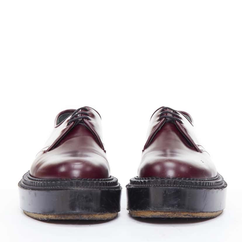 Undercover Derby Burgundy Leather Fair condition - Inside View