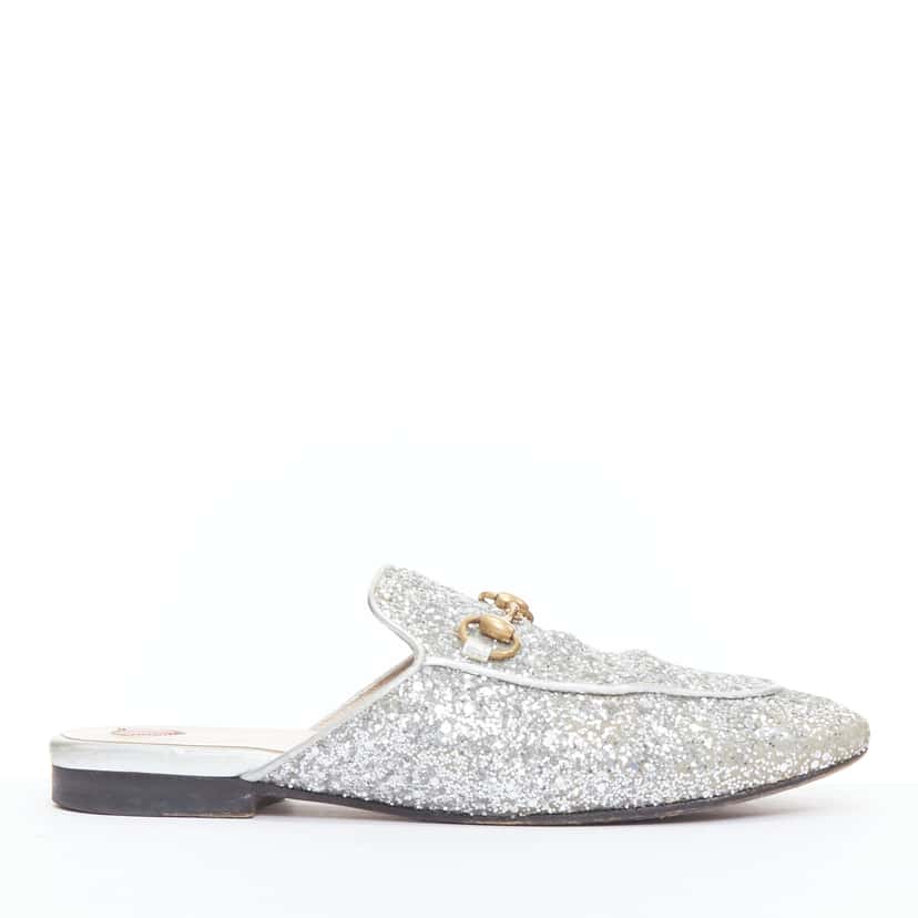 Gucci Princetown Silver Fair condition - Back View