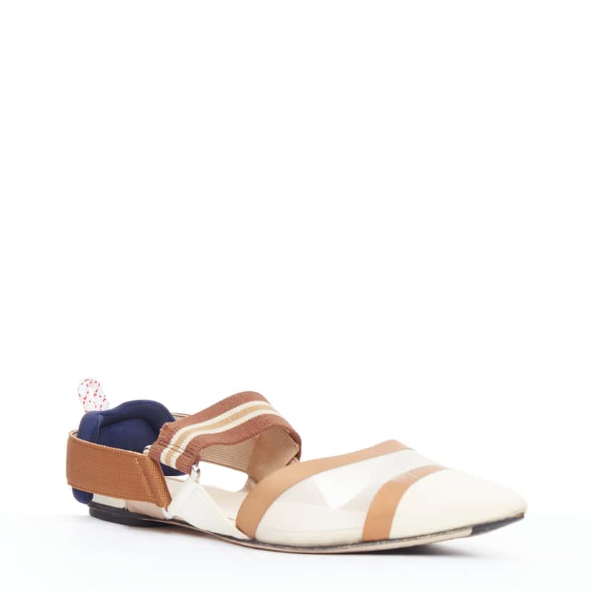 Fendi Colibri Ballerina Navy Good condition - Inside View