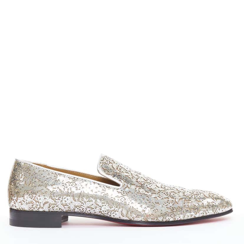 Christian Louboutin Dandelion Silver Leather Very good condition - Inside View