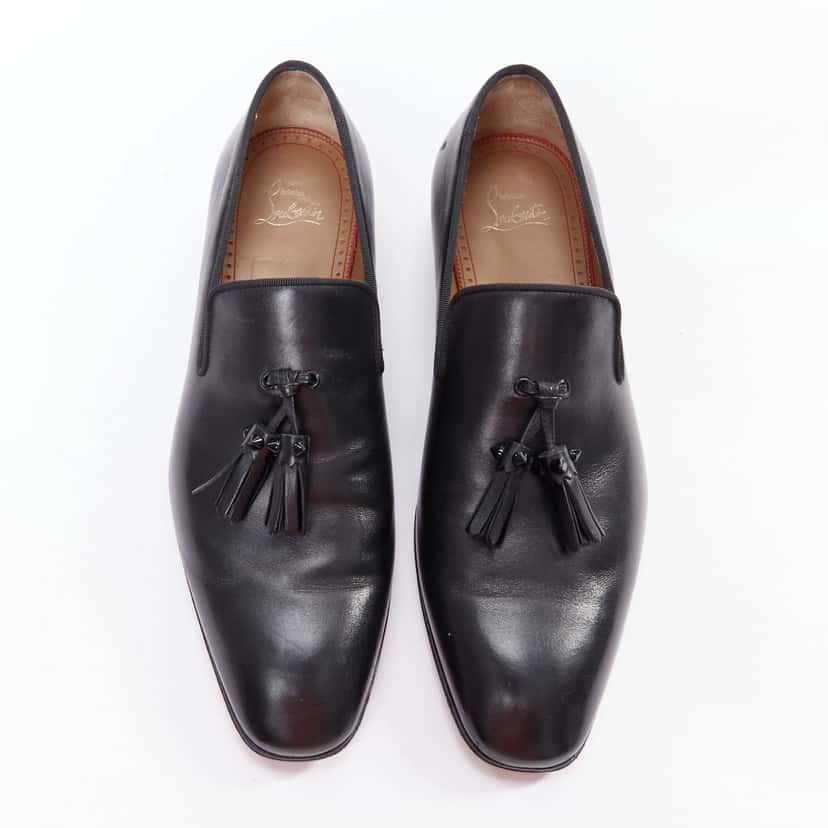 Christian Louboutin Dandelion Black Leather Fair condition - Back View