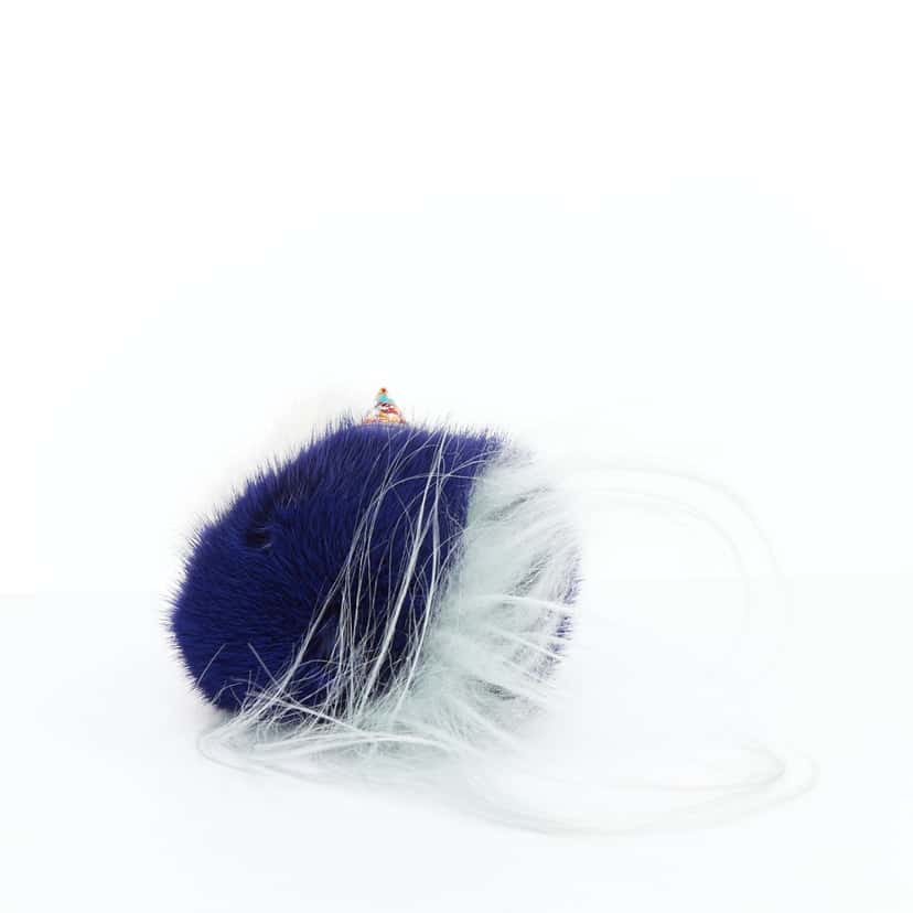 Fendi Birgami Blue Polyester Never worn - Box View