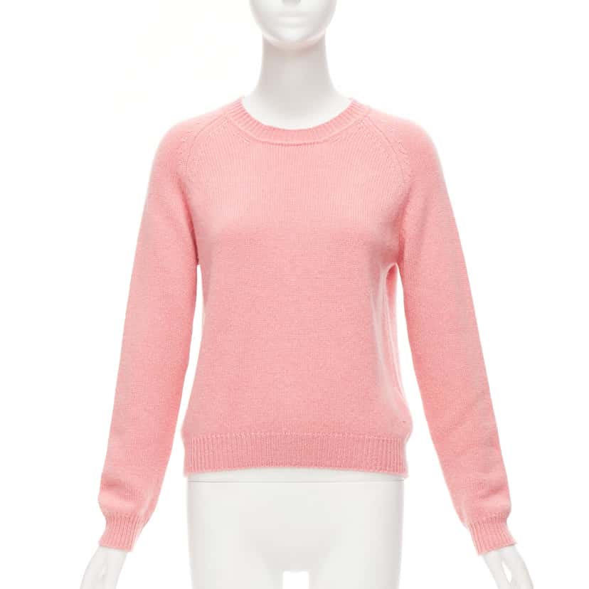 Unsigned Pink Long Sleeve Sweater Pink Cashmere Never worn - Front View