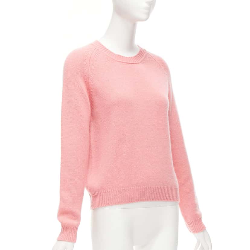 Unsigned Pink Long Sleeve Sweater Pink Cashmere Never worn - Inside View
