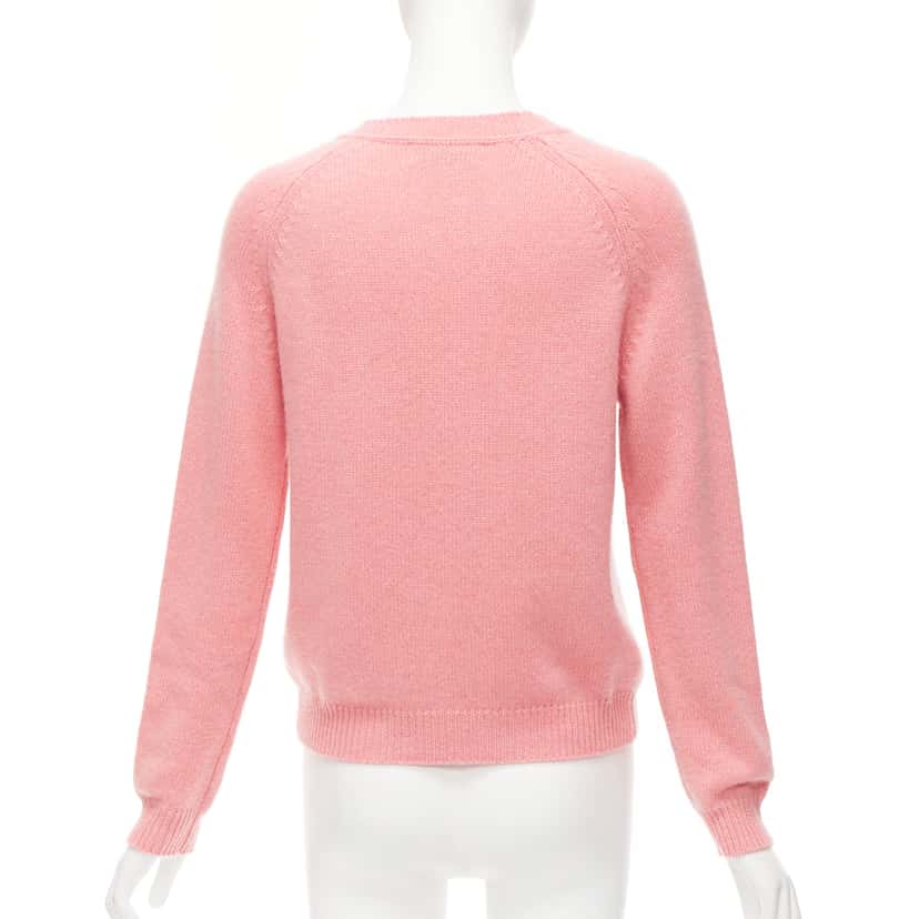 Unsigned Pink Long Sleeve Sweater Pink Cashmere Never worn - Box View