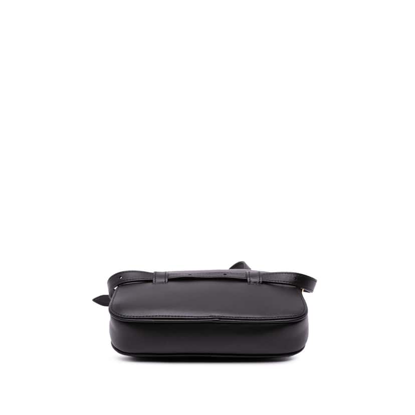 Celine Leather Crecy Belt Bag Black Leather Good condition - Inside View