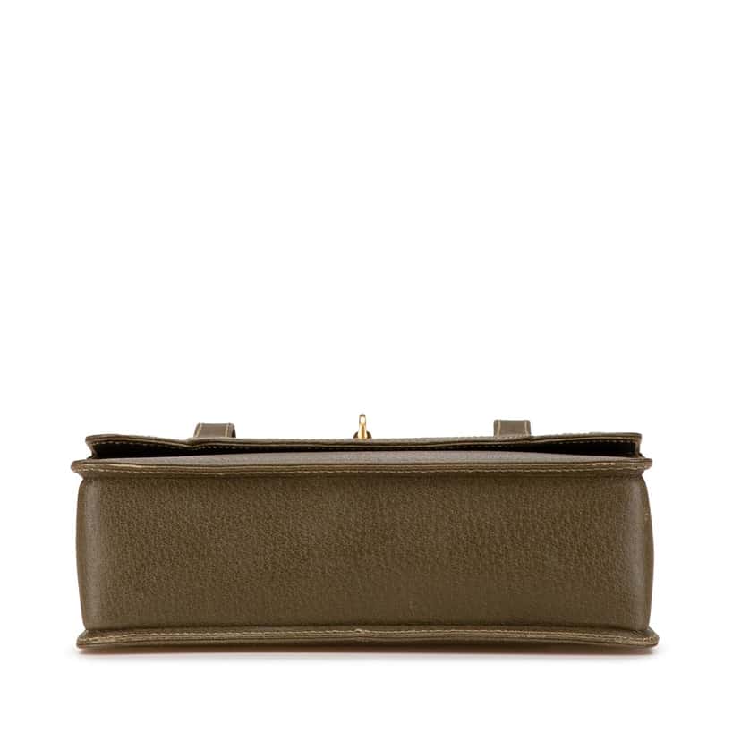 Gucci Leather Bamboo Satchel Brown Leather Good condition - Inside View