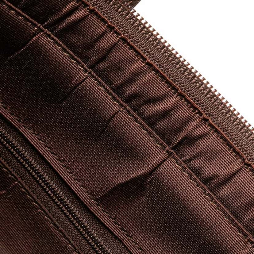 Burberry Haymarket Check Canvas Handbag Brown Good condition - Box View
