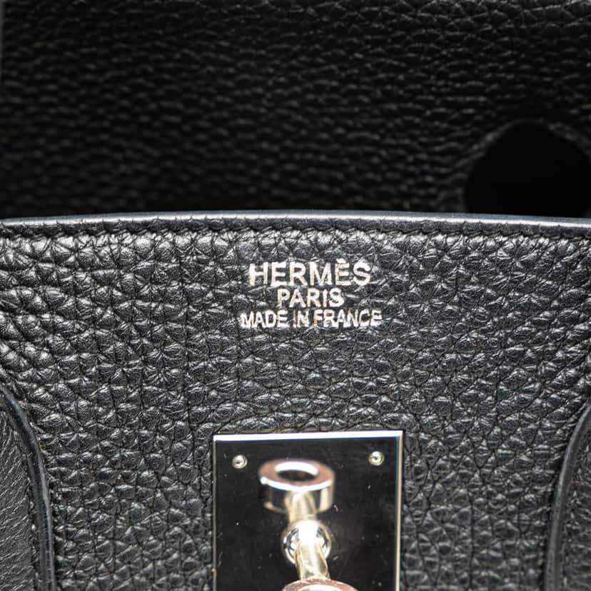 Hermès Togo Birkin Retourne 35 Black Leather Good condition - Box View