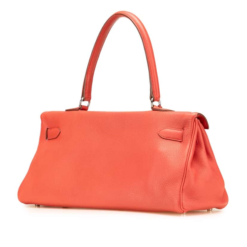 Hermès Togo JPG Shoulder Kelly II 42 Red Leather Good condition - Back View
