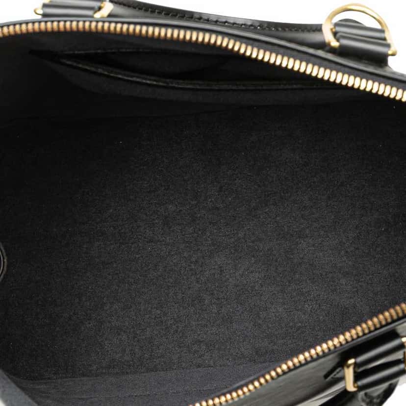 Louis Vuitton Epi Alma PM Black Leather Good condition - Model View