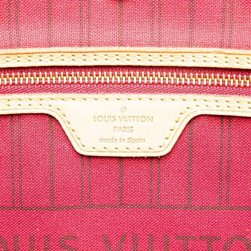 Louis Vuitton Monogram Neverfull MM Brown Canvas Good condition - Box View