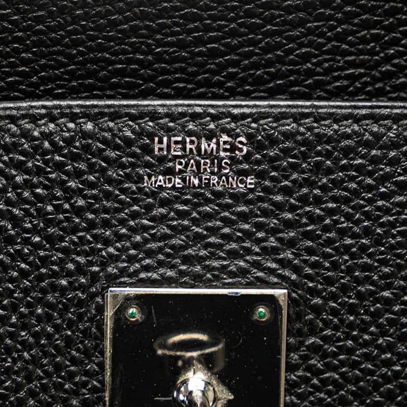 Hermès Clemence Birkin Retourne 30 Black Leather Good condition - Box View