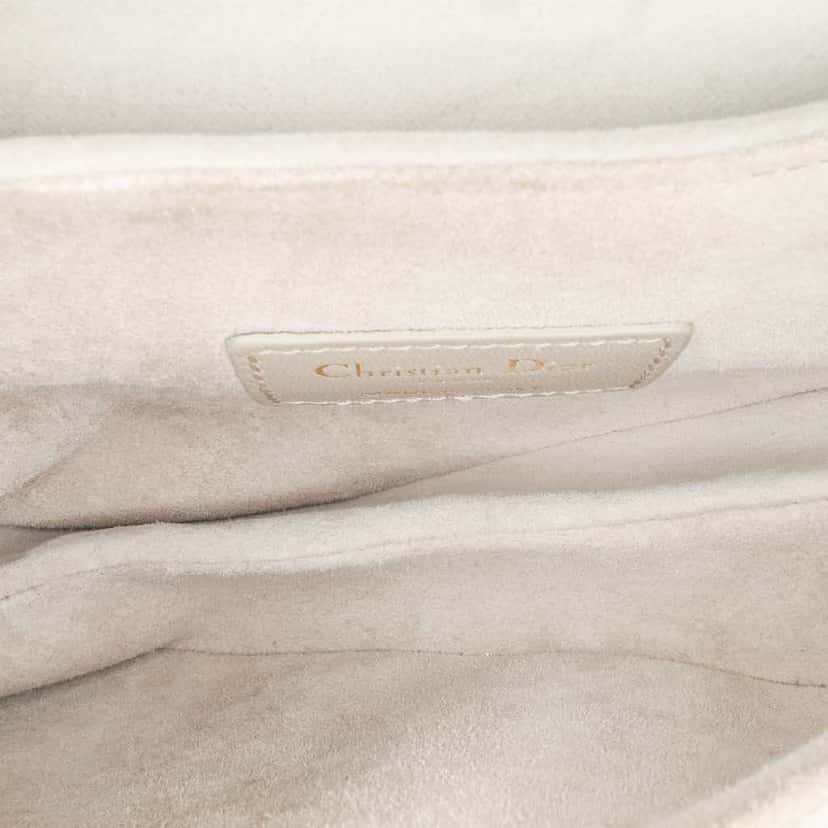 Dior Mini Velvet Crystal Embellished Saddle Bag Other Good condition - Model View
