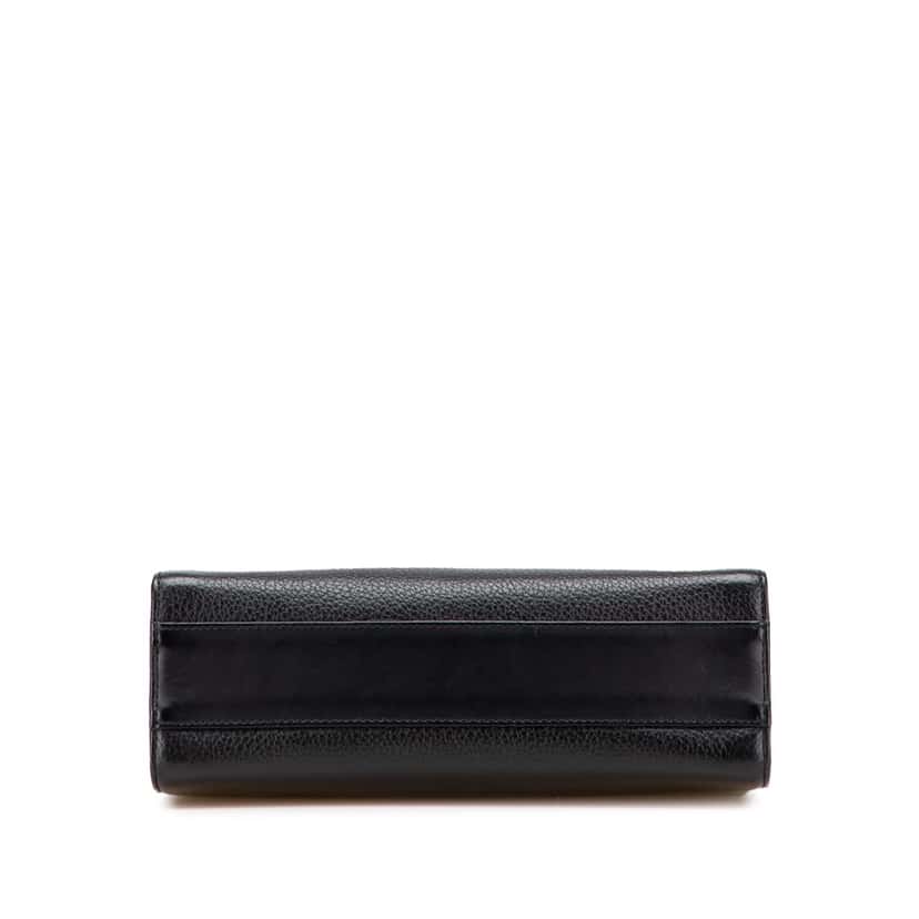 Burberry Leather Handbag Black Leather Good condition - Inside View