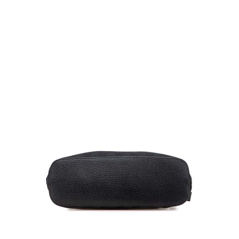 Gucci GG Canvas Shoulder Bag Black Good condition - Inside View
