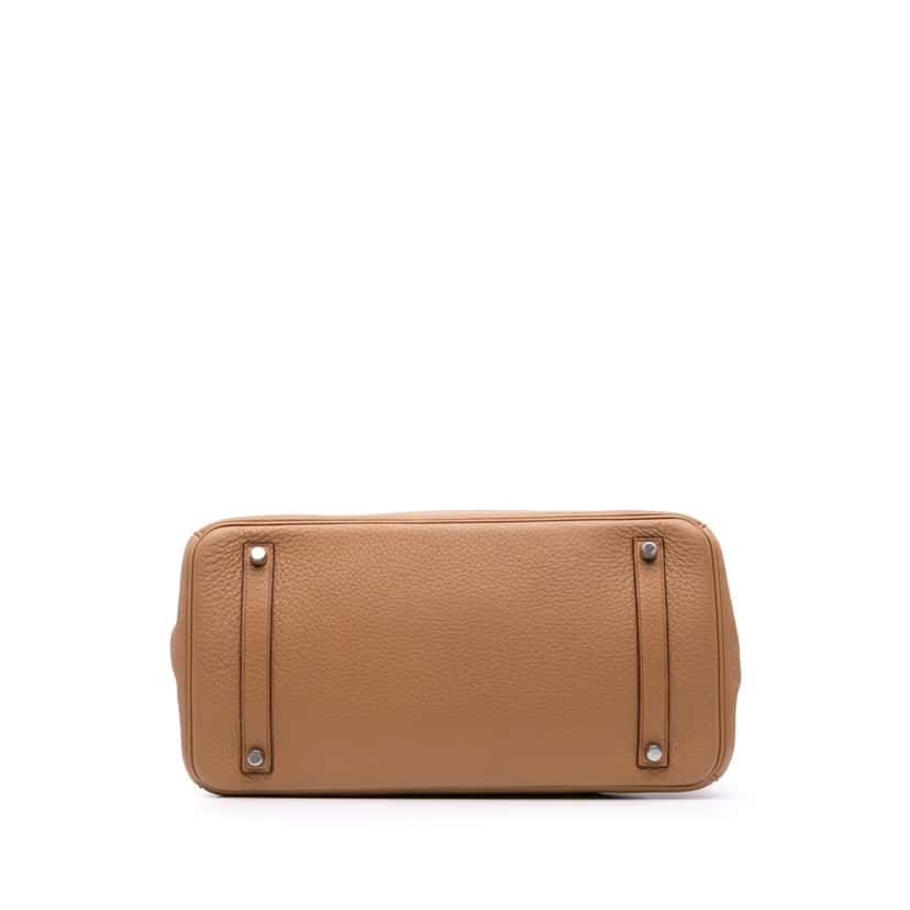 Hermès Togo Birkin Retourne 35 Brown Leather Good condition - Inside View