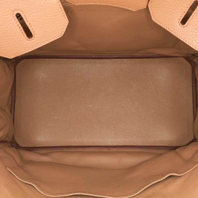 Hermès Togo Birkin Retourne 35 Brown Leather Good condition - Model View