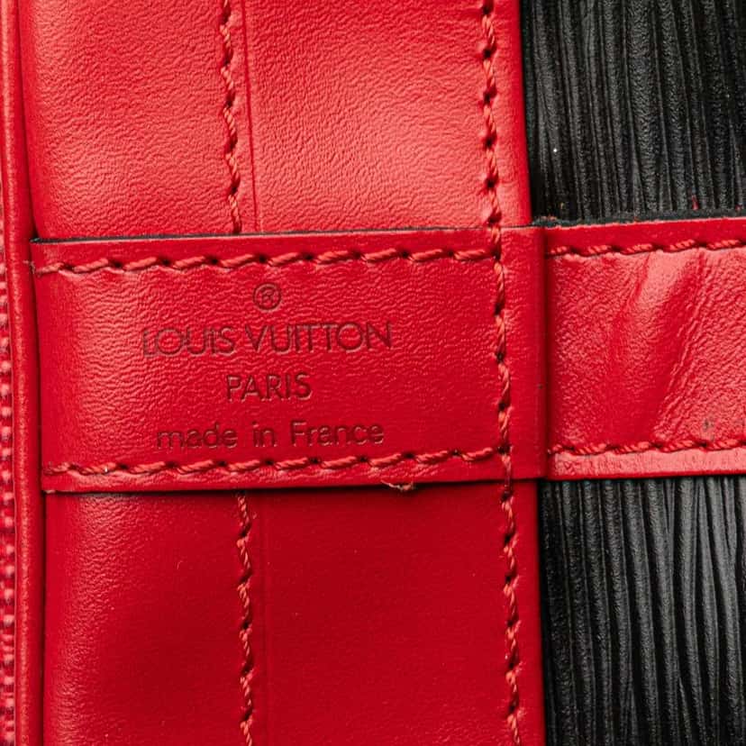 Louis Vuitton Epi Bicolor Noe GM Black Leather Good condition - Box View
