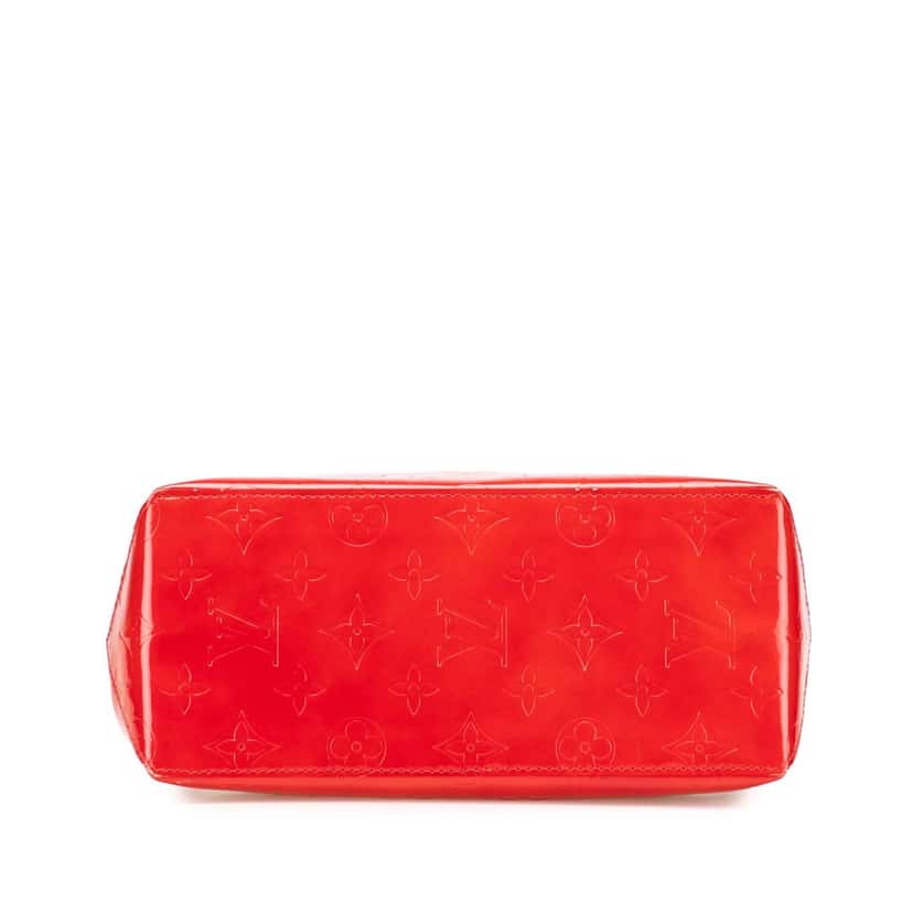 Louis Vuitton Monogram Vernis Reade PM Red Leather Good condition - Inside View