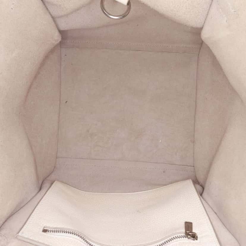 Celine Small Leather Big Bag White Leather Good condition - Model View
