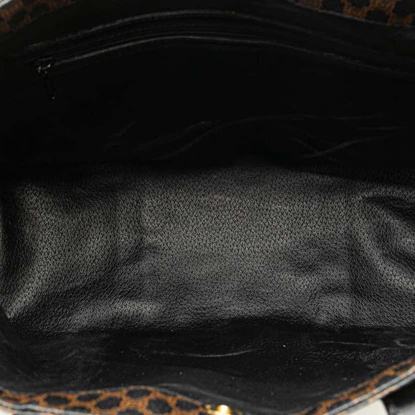 Celine Macadam Coated Canvas Tote Black Good condition - Model View