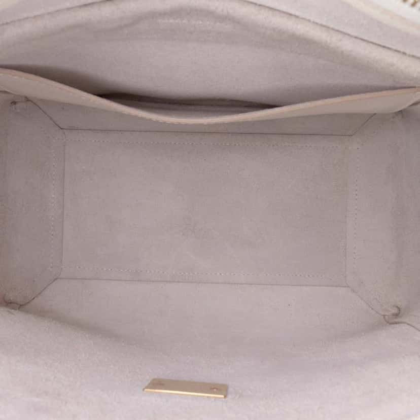 Celine Micro Grained Calfskin Belt Bag Brown Leather Good condition - Model View