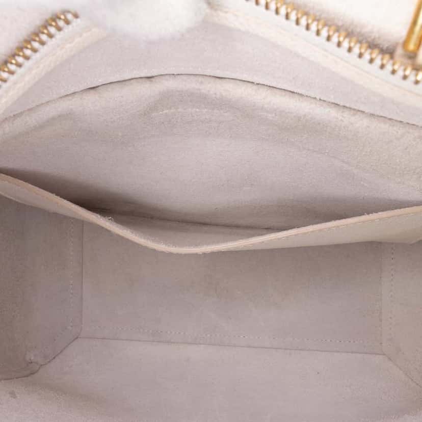 Celine Micro Grained Calfskin Belt Bag Brown Leather Good condition - Box View