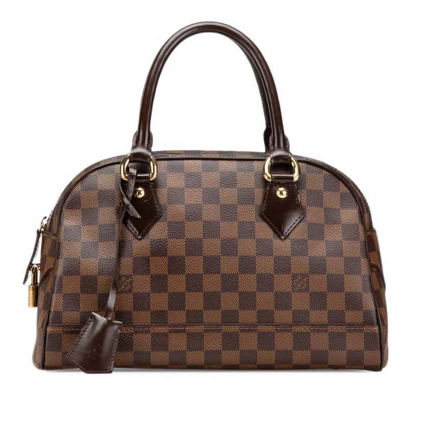Louis Vuitton Damier Ebene Duomo Brown Canvas Good condition - Front View