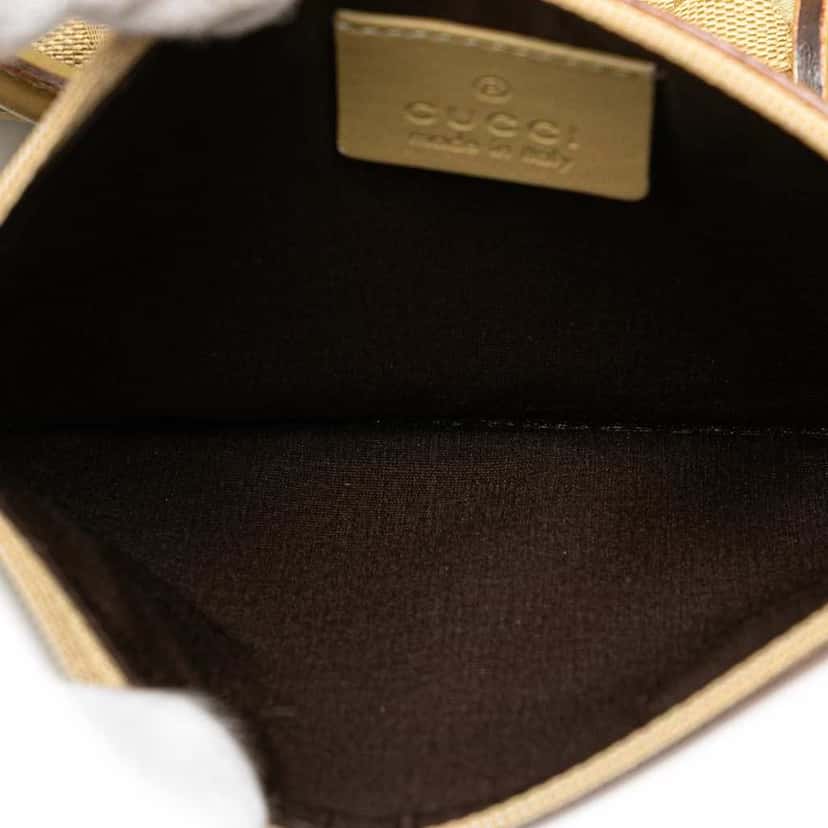 Gucci GG Canvas Shoulder Bag Brown Good condition - Box View