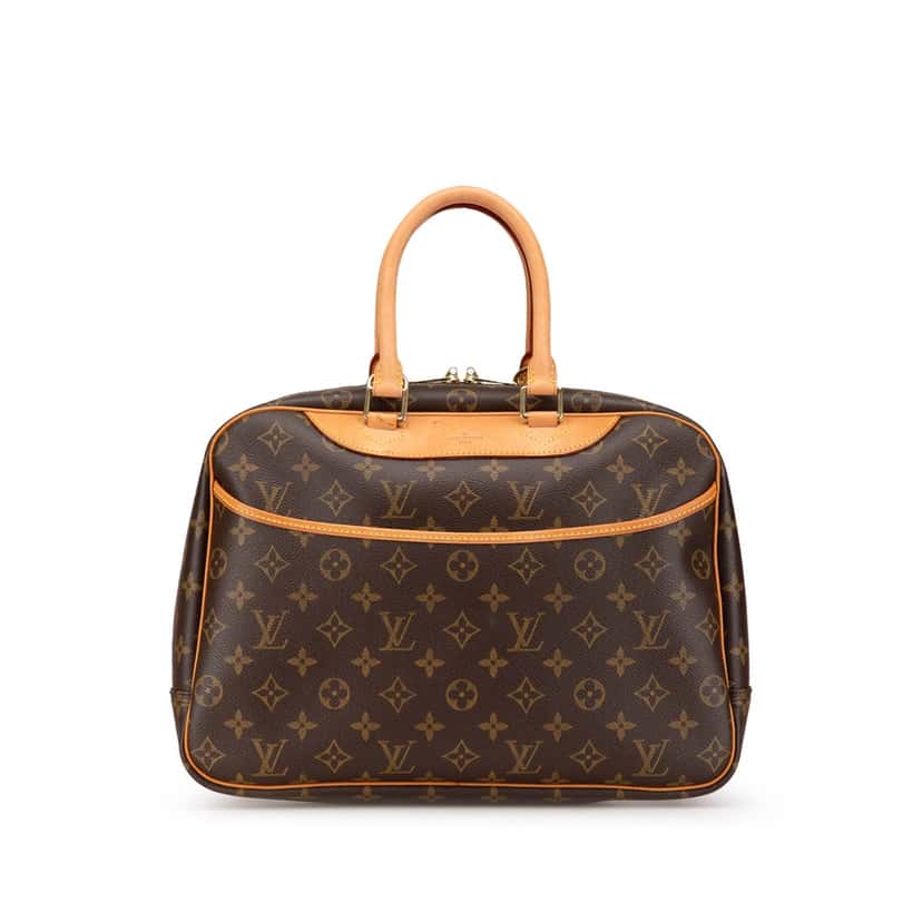 Louis Vuitton Monogram Deauville Brown Canvas Good condition - Front View