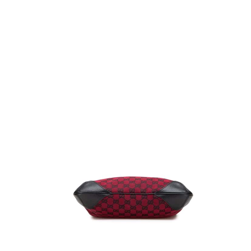 Gucci GG Canvas Shoulder Bag Red Good condition - Inside View