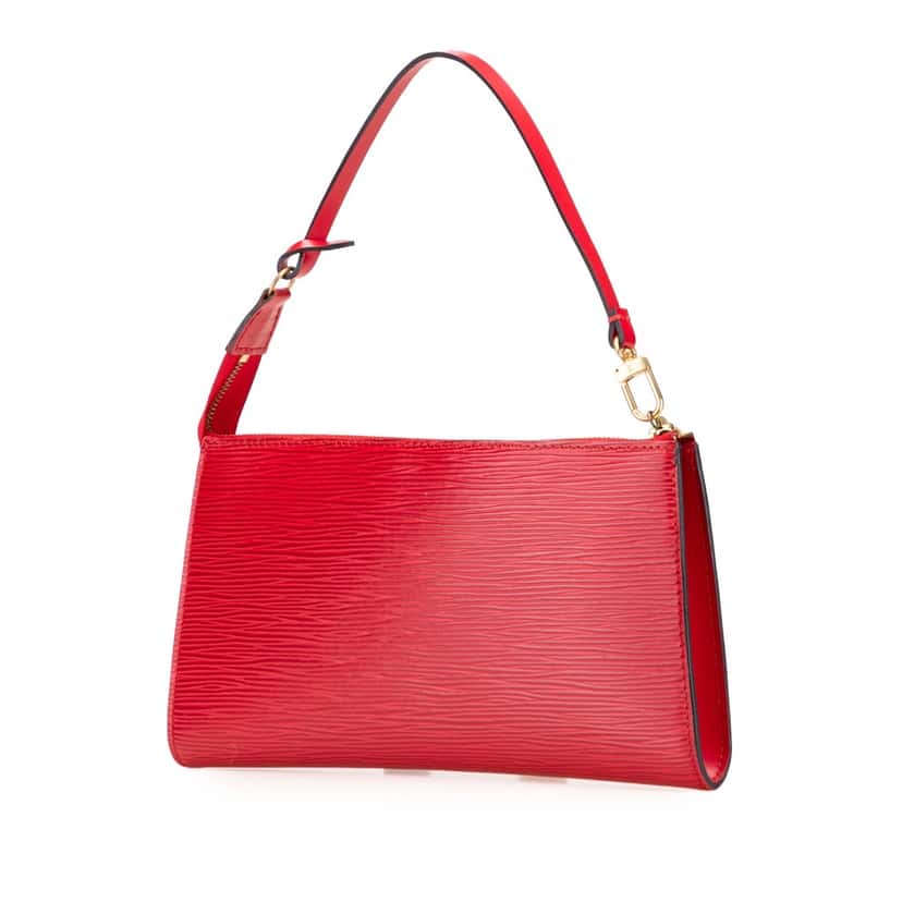 Louis Vuitton Epi Pochette Accessoires Red Leather Good condition - Back View