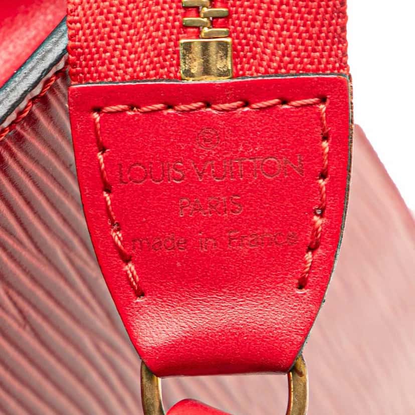Louis Vuitton Epi Pochette Accessoires Red Leather Good condition - Box View