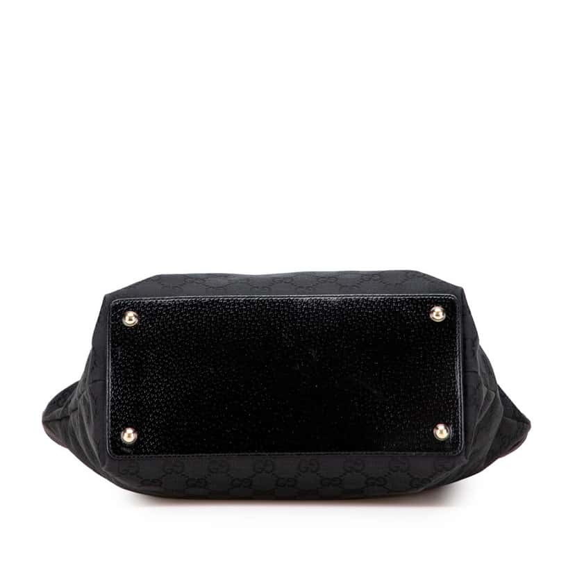 Gucci GG Canvas Eclipse Tote Black Good condition - Inside View