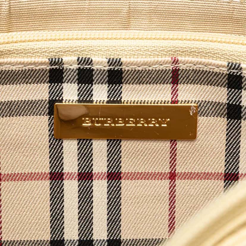 Burberry Leather Shoulder Bag Brown Leather Good condition - Box View