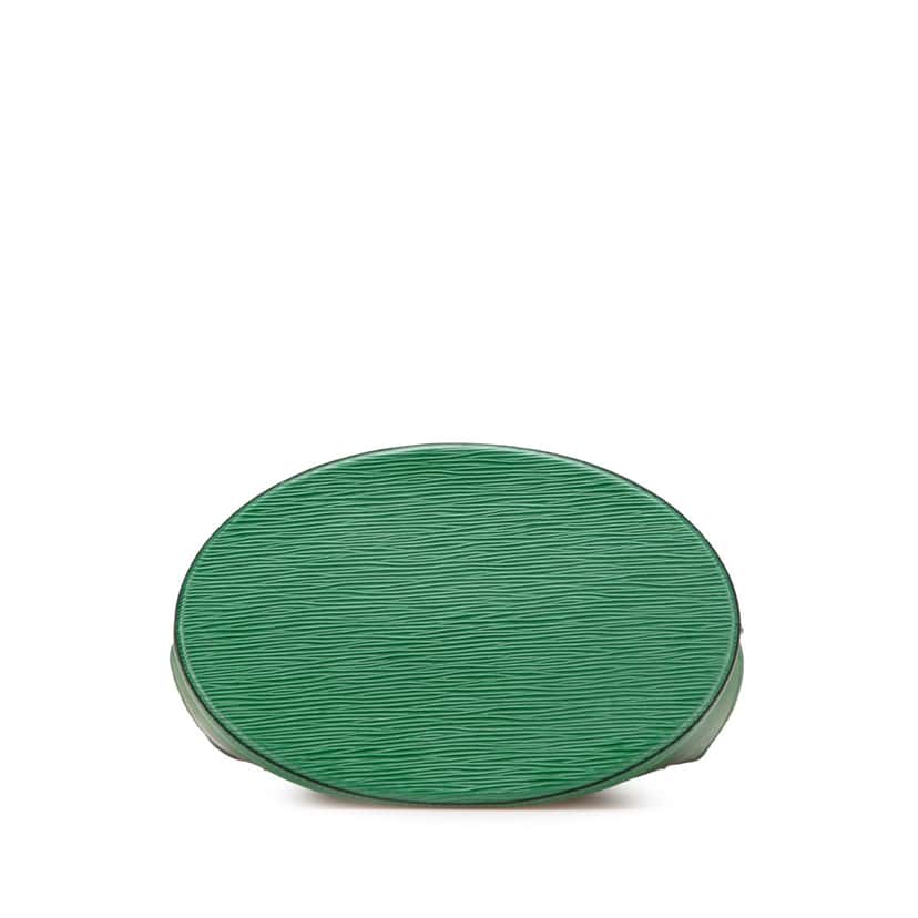 Louis Vuitton Epi Cluny Green Leather Fair condition - Inside View