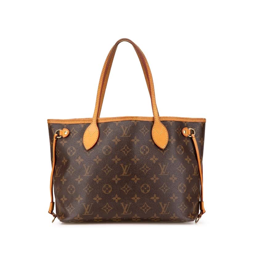 Louis Vuitton Monogram Neverfull PM Brown Canvas Good condition - Front View