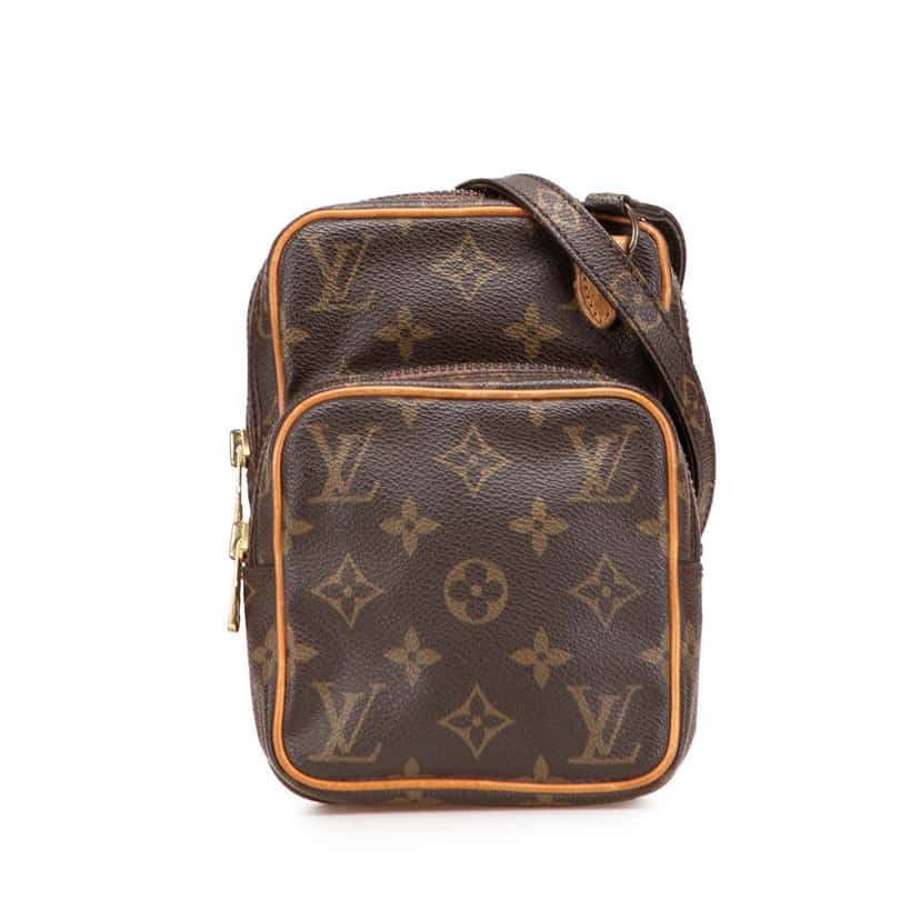 Louis Vuitton Monogram Mini Amazone Brown Canvas Good condition - Front View