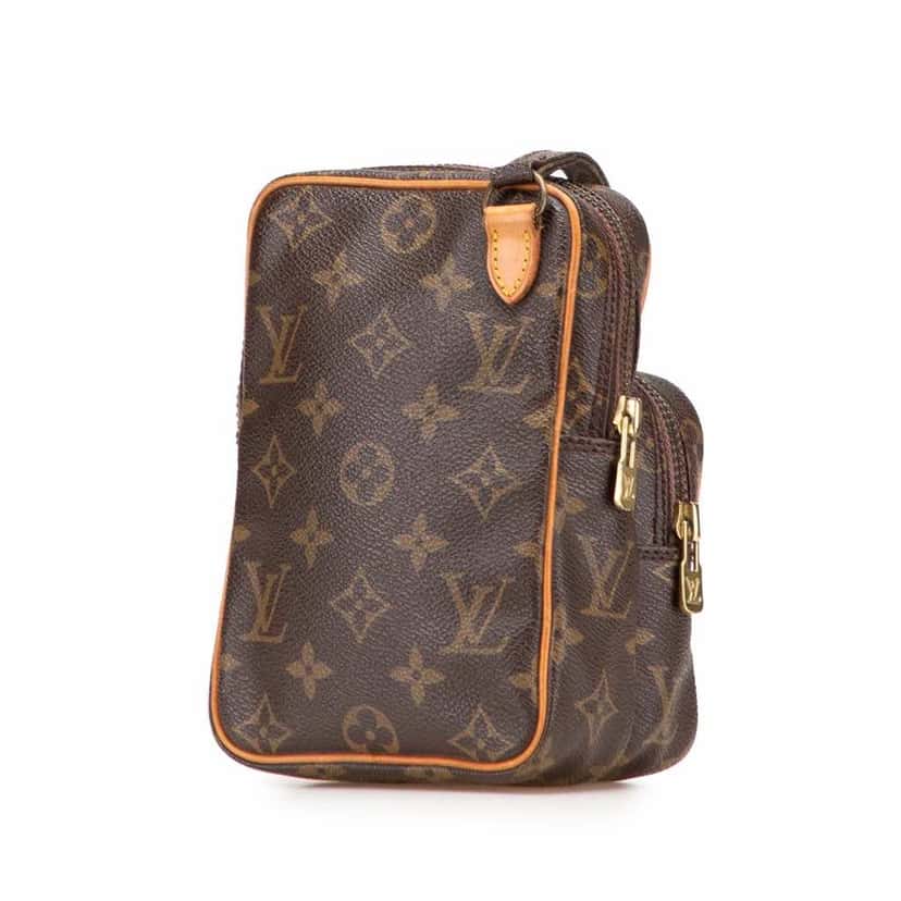 Louis Vuitton Monogram Mini Amazone Brown Canvas Good condition - Back View