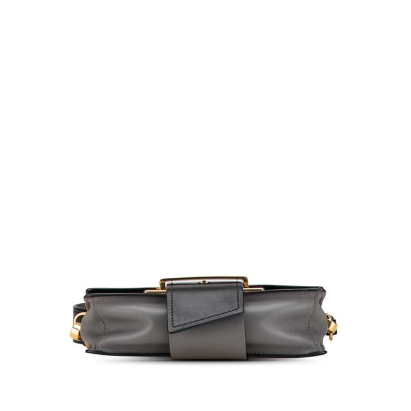 Prada Tricolor City Calf Ribbon Bag Other Leather Good condition - Inside View