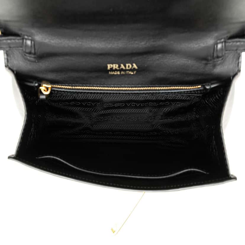 Prada Tricolor City Calf Ribbon Bag Other Leather Good condition - Model View