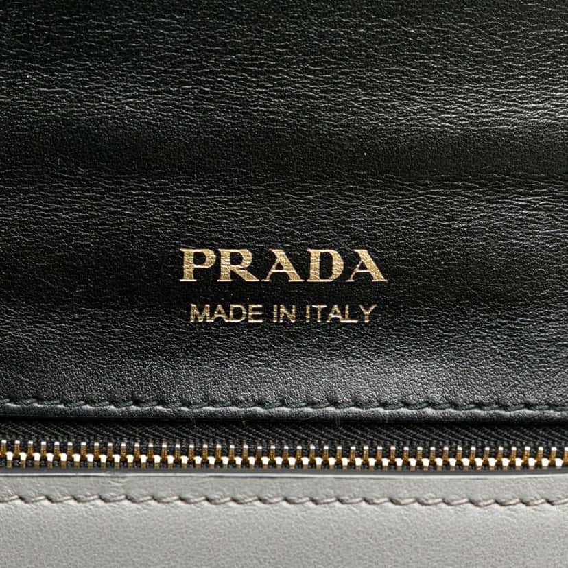 Prada Tricolor City Calf Ribbon Bag Other Leather Good condition - Box View
