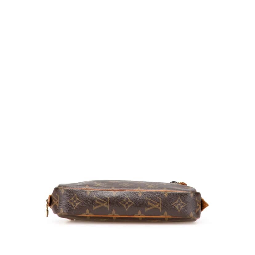 Louis Vuitton Monogram Pochette Marly Bandouliere Brown Canvas Fair condition - Inside View