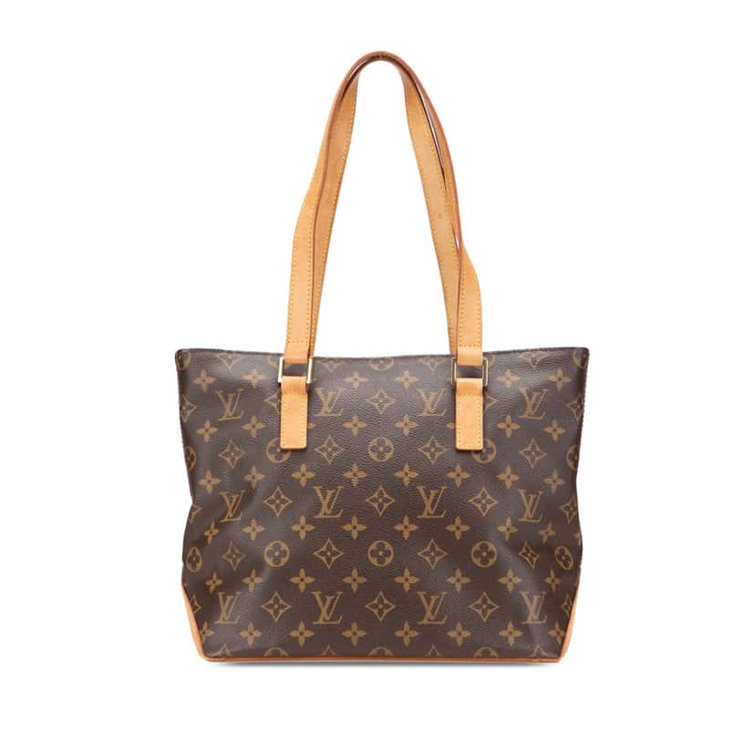 Louis Vuitton Monogram Cabas Piano Brown Canvas Good condition - Front View