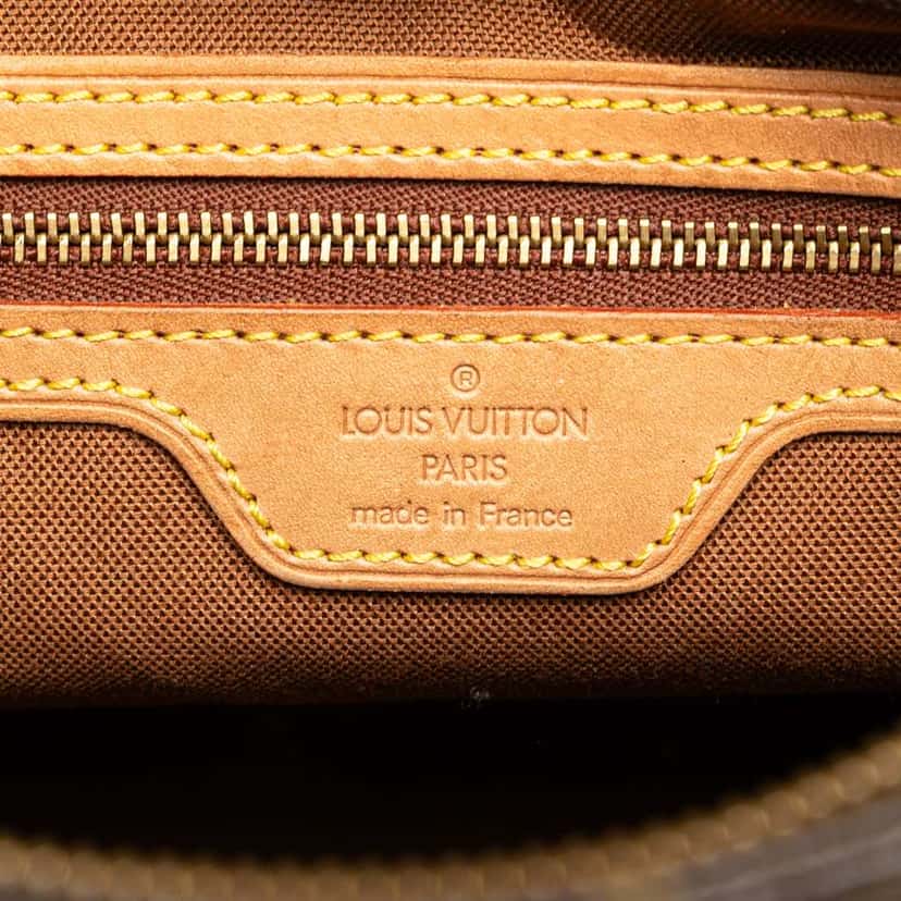 Louis Vuitton Monogram Cabas Piano Brown Canvas Good condition - Box View