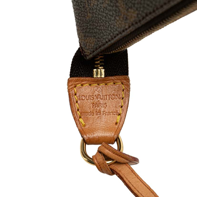 Louis Vuitton Monogram Pochette Accessoires Brown Canvas Good condition - Box View