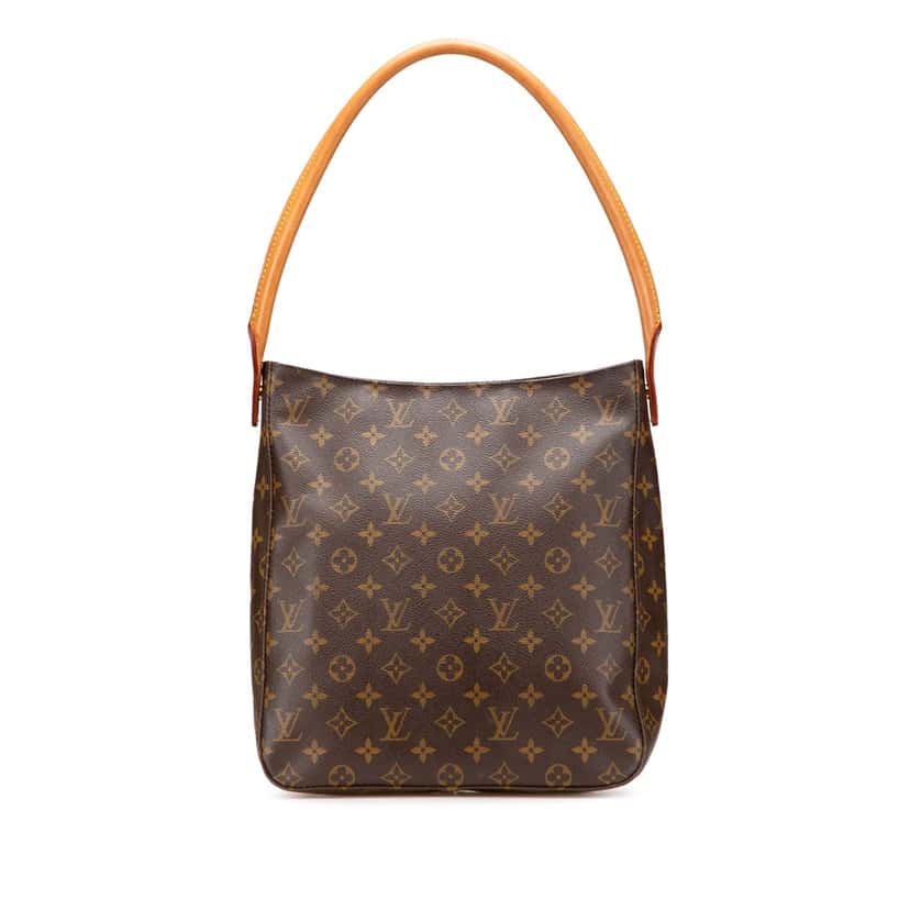 Louis Vuitton Monogram Looping GM Brown Canvas Good condition - Front View