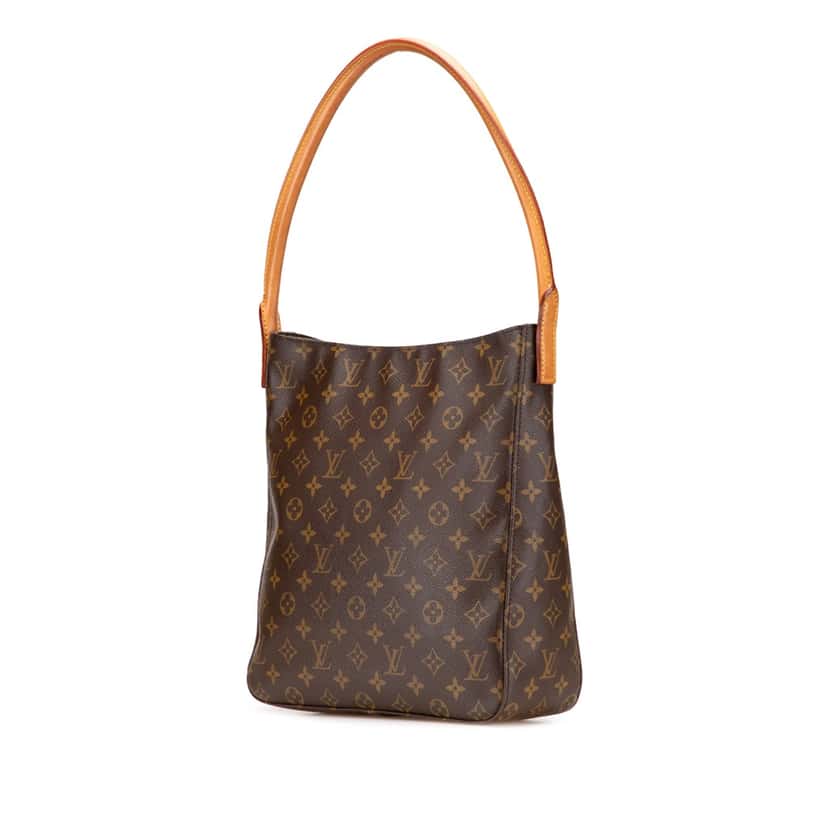 Louis Vuitton Monogram Looping GM Brown Canvas Good condition - Back View